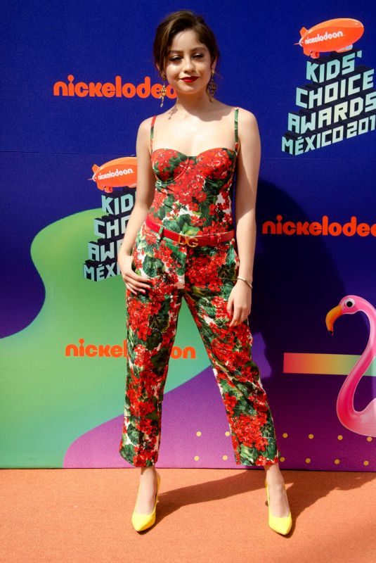 KAROL SEVILLA at Nickelodeon Kid’s Choice Awards Mexico 2019 in Mexico City 08/17/2019