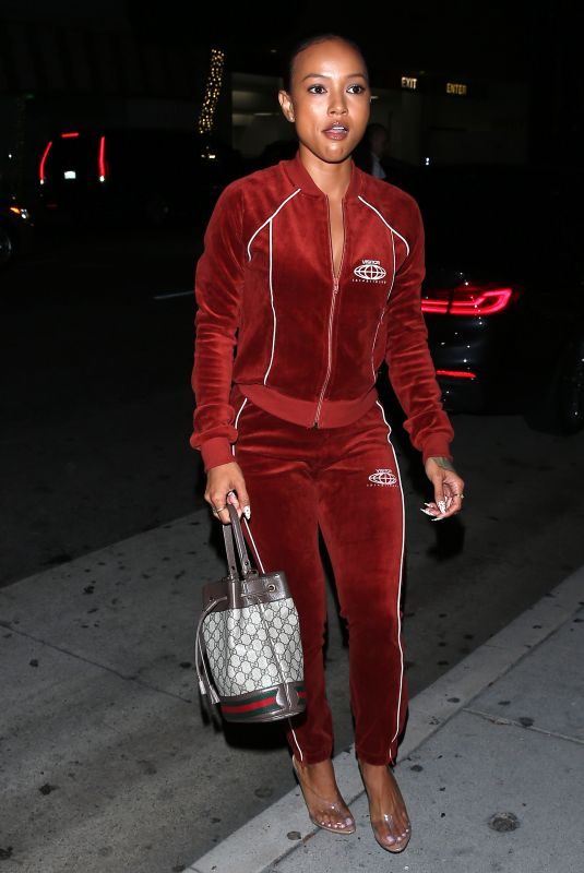 KARRUECHE TRAN at Mr Chow in Beverly Hills 08/23/2019