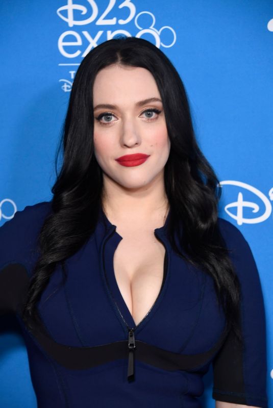 KAT DENNINGS at D23 Disney+ Event in Anaheim 08/23/2019