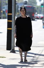KAT VON D Out and About in Los Angeles 08/01/2019