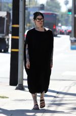 KAT VON D Out and About in Los Angeles 08/01/2019