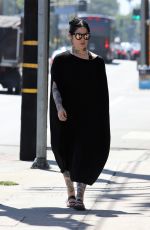 KAT VON D Out and About in Los Angeles 08/01/2019