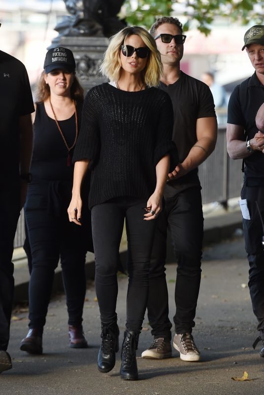 KATE BECKINSALE on the Set of Jolt in London 08/06/2019