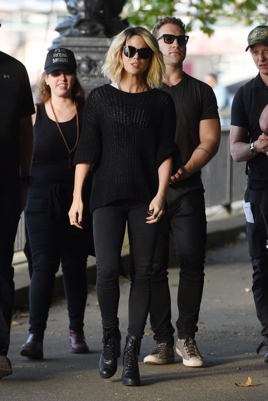KATE BECKINSALE on the Set of Jolt in London 08/06/2019
