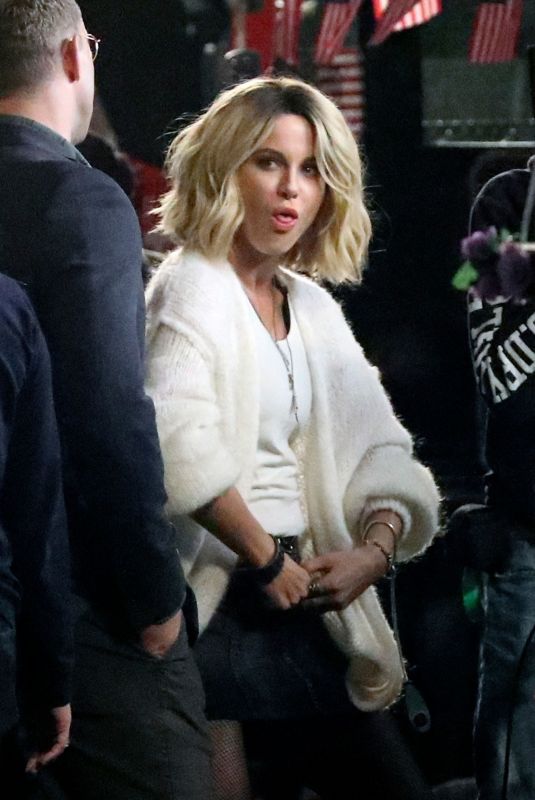 KATE BECKINSALE on the Set of Jolt in London 08/07/2019