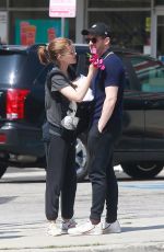 KATE MARA and Jamie Bell Out in Los Angeles 07/20/2019