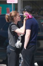 KATE MARA and Jamie Bell Out in Los Angeles 07/20/2019