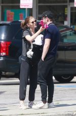 KATE MARA and Jamie Bell Out in Los Angeles 07/20/2019