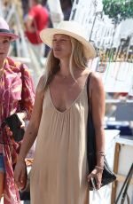KATE MOSS and SADIE FROST Out in St Tropez 08/06/2019