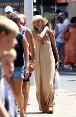 KATE MOSS and SADIE FROST Out in St Tropez 08/06/2019