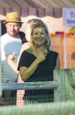 KATE MOSS at Amusement Park Azur in Gassin 08/29/2019