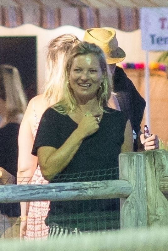 KATE MOSS at Amusement Park Azur in Gassin 08/29/2019
