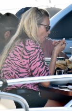 KATE MOSS on Holiday in Portofino 08/09/2019