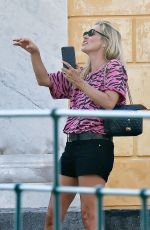 KATE MOSS on Holiday in Portofino 08/09/2019