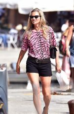 KATE MOSS on Holiday in Portofino 08/09/2019