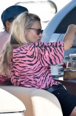 KATE MOSS on Holiday in Portofino 08/09/2019