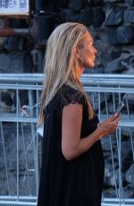 KATE MOSS Out on Holiday in Portovenere 08/11/2019