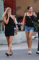 KATE MOSS< SADIE FROST and MARY CHARTERIS Out in Saint-Tropez 08/06/2019