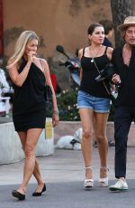KATE MOSS< SADIE FROST and MARY CHARTERIS Out in Saint-Tropez 08/06/2019