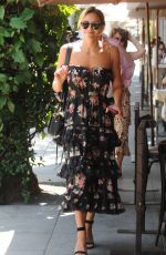 KATHARINE MCPHEE and David Foster Leaves Il Pastaio in Beverly Hills 08/06/2019