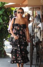 KATHARINE MCPHEE and David Foster Leaves Il Pastaio in Beverly Hills 08/06/2019