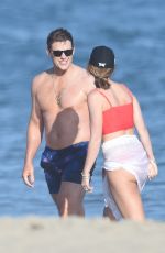 KATHERINE CHWARZENEGGER in Bikini at a Beach in Santa Barbara 08/10/2019