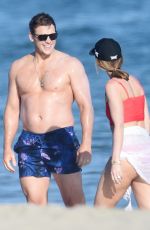 KATHERINE CHWARZENEGGER in Bikini at a Beach in Santa Barbara 08/10/2019