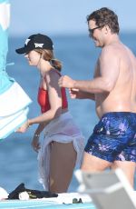 KATHERINE CHWARZENEGGER in Bikini at a Beach in Santa Barbara 08/10/2019