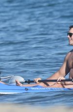 KATHERINE CHWARZENEGGER in Bikini at a Beach in Santa Barbara 08/10/2019