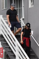 KATHERINE SCHWARZENEGGER and Chris Pratt Heading to Yoga Class in Santa Monica 08/14/2019