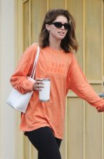 KATHERINE SCHWARZENEGGER Leaves Her Workout in Brentwood 08/07/2019