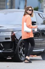 KATHERINE SCHWARZENEGGER Leaves Her Workout in Brentwood 08/07/2019