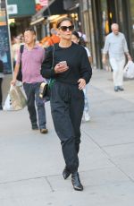 KATIE HOLMES Out in New York 08/29/2019