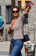 KATIE HOPLMES Out in New York 08/27/2019