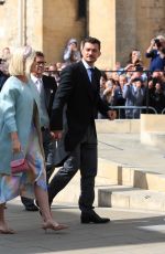 KATY PERRY and Orlando Bloom Arrives Ellie Goulding and Caspar Jopling Wedding in London 08/31/2019