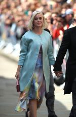 KATY PERRY and Orlando Bloom Arrives Ellie Goulding and Caspar Jopling Wedding in London 08/31/2019