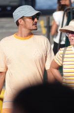 KATY PERRY and Orlando Bloom Out at Eolian Islands 08/02/2019