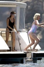 KATY PERRY in Swimsuit at a Yacht in Spain 07/26/2019