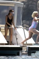 KATY PERRY in Swimsuit at a Yacht in Spain 07/26/2019