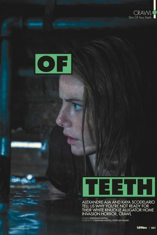KAYA SCODELARIO in SciFiNow Magazine, September 2019