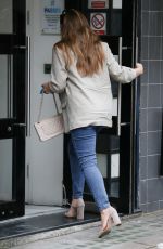 KELLY BROOK Arrives at Global Offices in London 08/08/2019