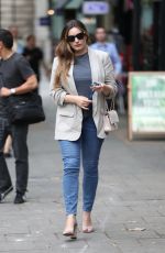 KELLY BROOK Arrives at Global Offices in London 08/08/2019