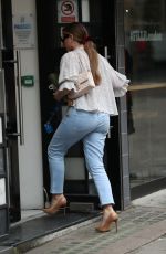 KELLY BROOK Arrives at Global Radio in London 08/12/2019