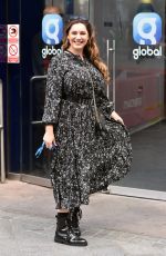 KELLY BROOK at Global Radio Studio in London 08/05/2019