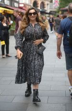 KELLY BROOK at Global Radio Studio in London 08/05/2019