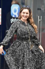 KELLY BROOK at Global Radio Studio in London 08/05/2019