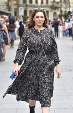 KELLY BROOK at Global Radio Studio in London 08/05/2019