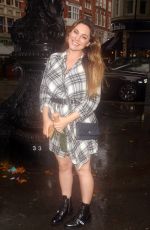 KELLY BROOK Leaves Global Studios in London 08/14/2019