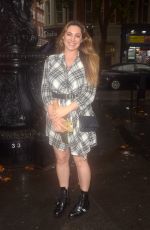 KELLY BROOK Leaves Global Studios in London 08/14/2019