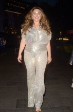 KELLY BROOK Leaves Global Studios in London 08/15/2019